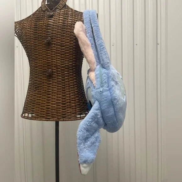 Large Disney Lilo & Stich bunny ears Plush Shoulder Bag - Picture 4 of 13